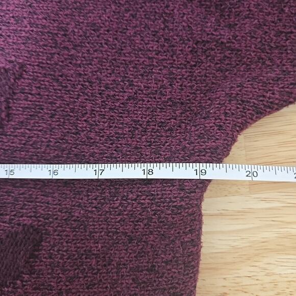 Roots Canada Women's Size XS Maple Leaf Sweater Pullover Crewneck Maroon Red - Picture 5 of 9